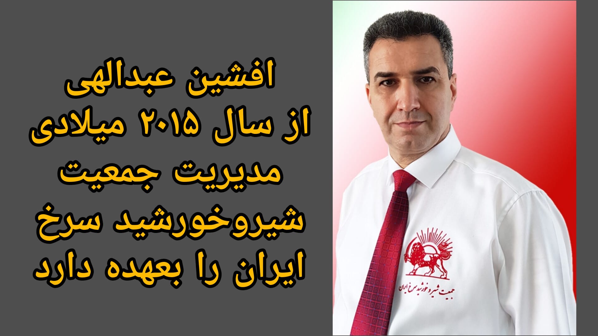 Portrait of Afshin Abdollahi